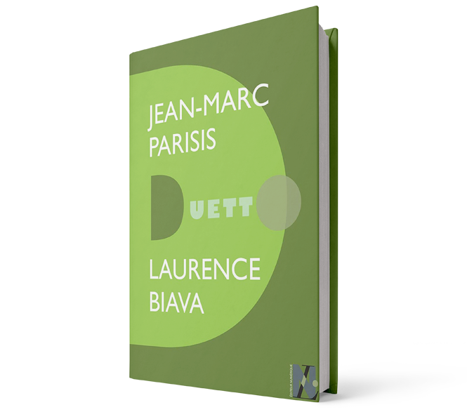 Première de couverture du livre "Duetto Jean-Marc Parisis" de Laurence Biava