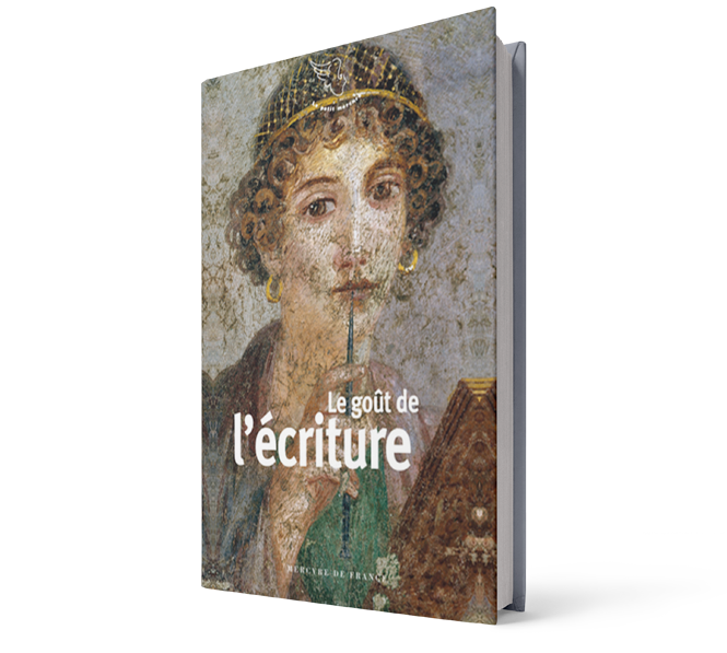 Première de couverture du livre "Le goût de l'écriture" de Laurence Biava